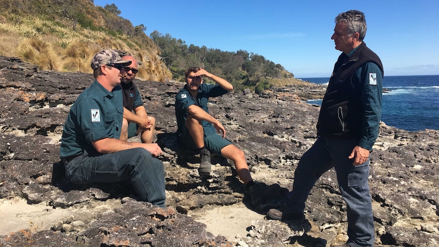 Rangers at Booderee National Park