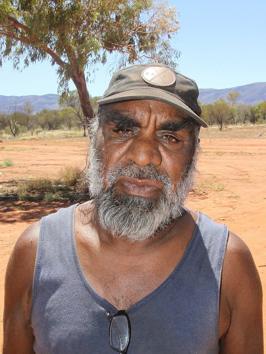 Haasts Bluff resident Douglas Multa.