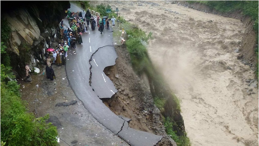 Monsoon floods wreak havoc in India