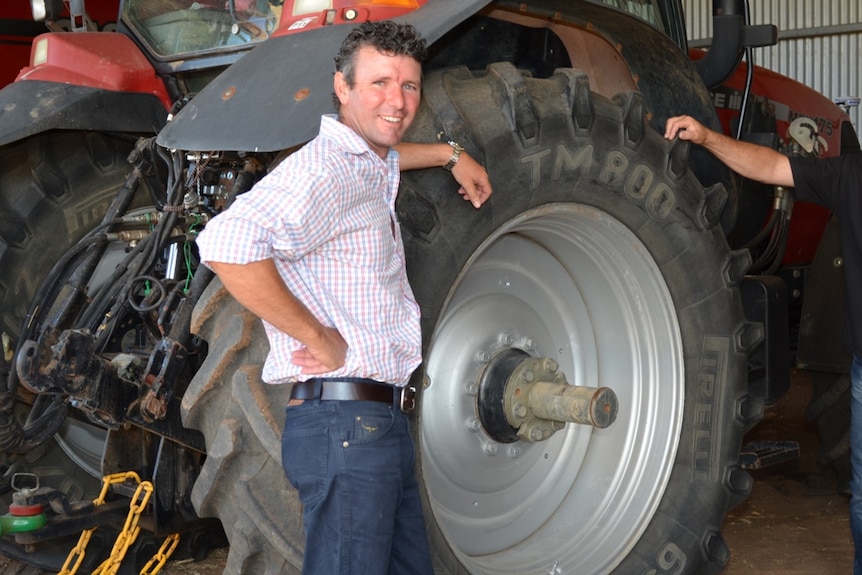 Former Victorian Farmers Federation grain president and Quambatook farmer Brett Hosking delivered the letter from grain-growing members to the board 