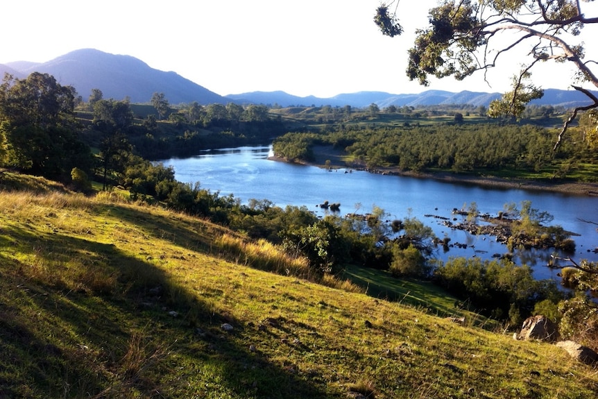 The Clarence River.