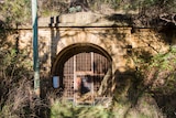The rare and unique railway 165m tunnel built in 1891 served as a part of the Bellerive-Sorell train line for 34 years.