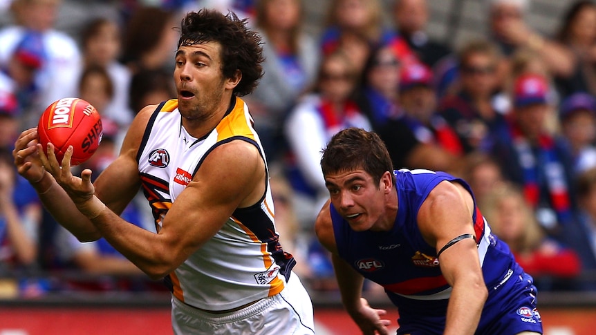 Josh Kennedy was once again amongst the goals against the Dogs.