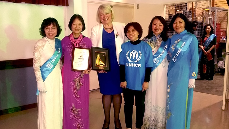 A fundraiser for refugees held by the Perth Vietnamese community.