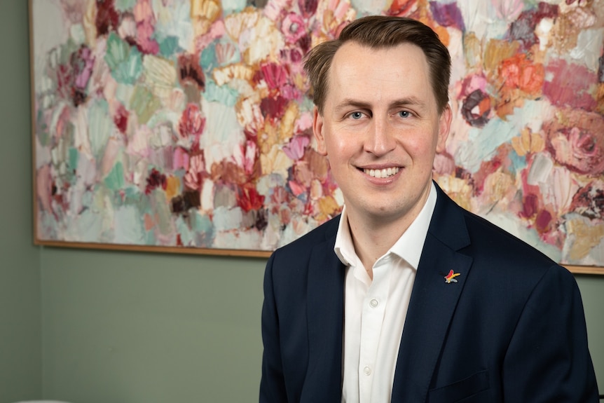 a young man who is a doctor and president of the new south wales chapter of the medical association