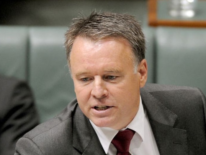 Federal Hunter MP Joel Fitzgibbon in Parliament