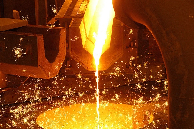 An image of Rio Tinto's HIsmelt plant in WA