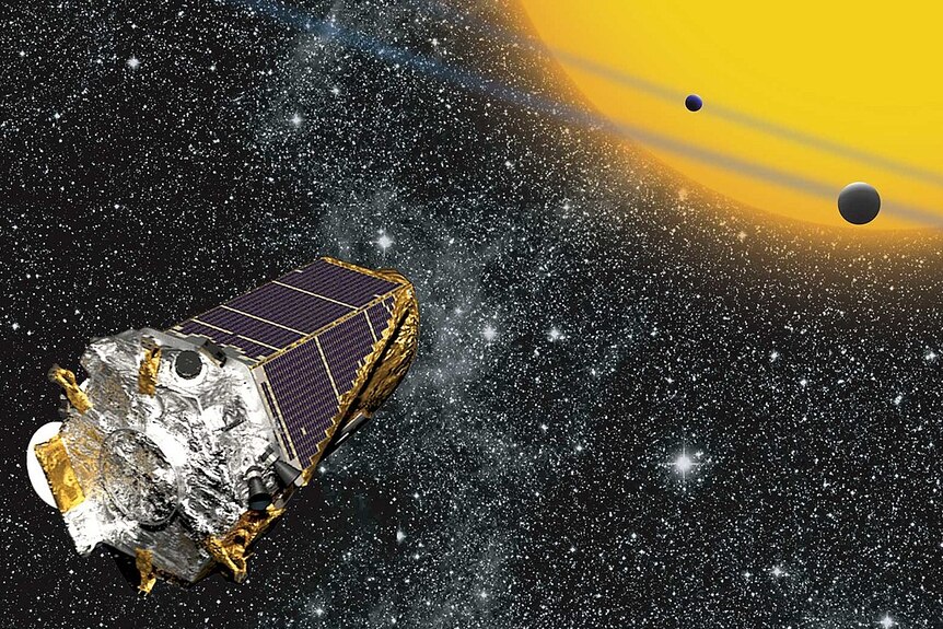 Artist's impression of the Kepler Space Telescope