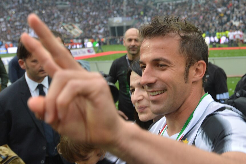 Del Piero scored 208 goals in 513 appearances during a stellar 19-year career with Juventus.