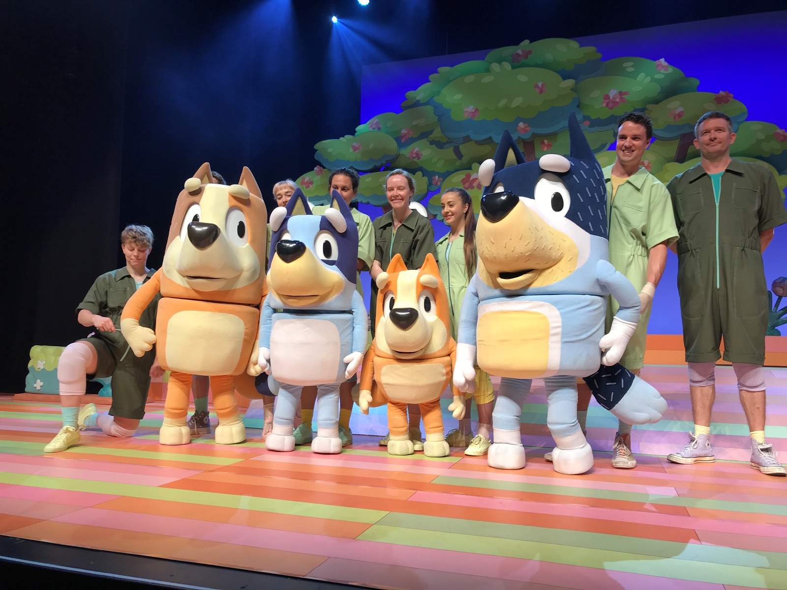 Bluey TV series makes its theatrical debut on stage in Brisbane world