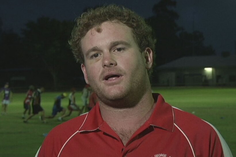 Reagan Morris has played for St George Rugby League Club in Queensland's southern inland