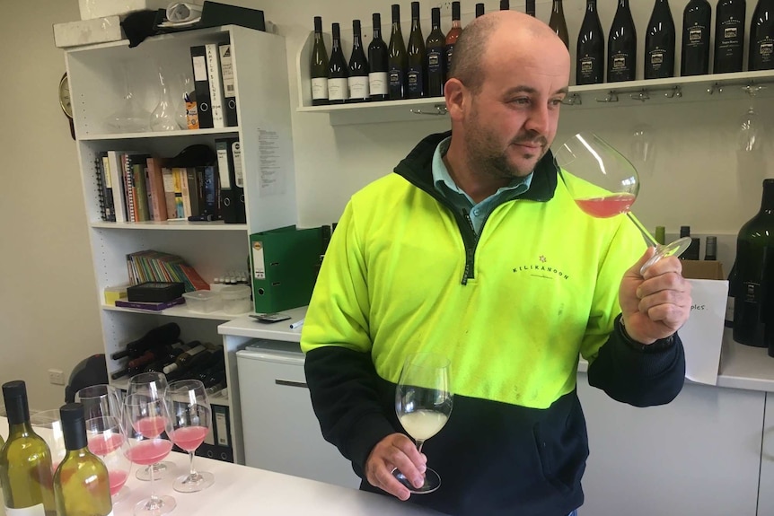 Winemaker Peter Warr