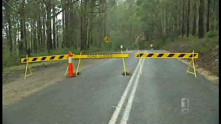 Deluge forces key road closure