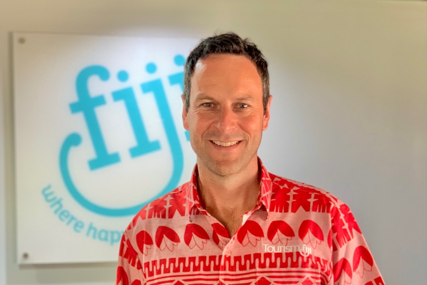 Brent Hill in the Tourism Fiji office.