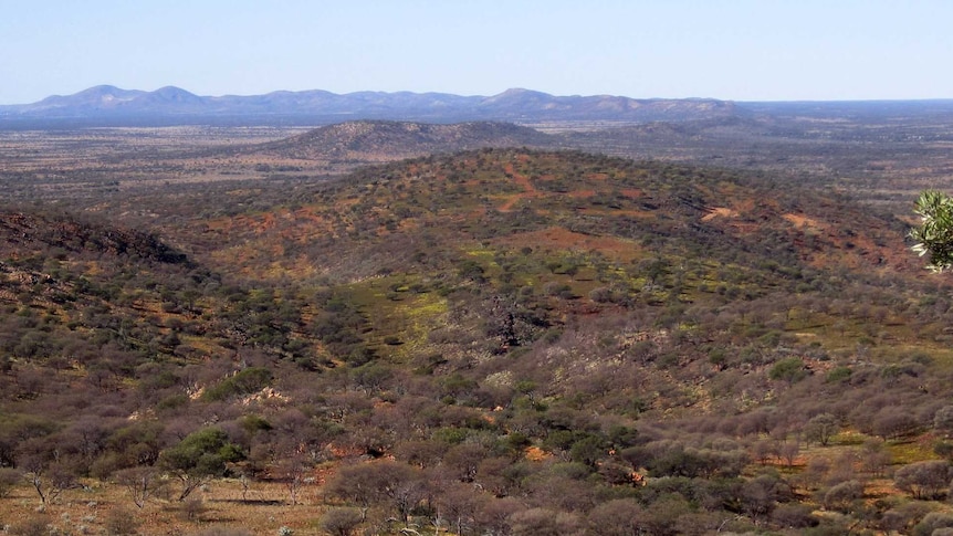 Landscape image of Erawondoo Hill in WA's outback