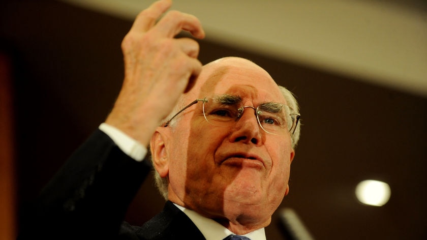 Former prime minister John Howard