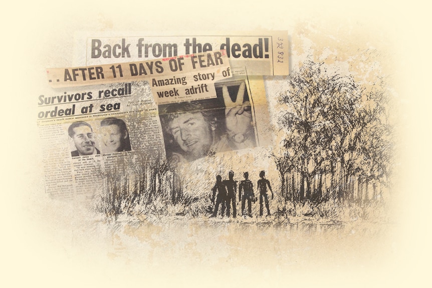 A composite image of newspaper clippings from 1973.