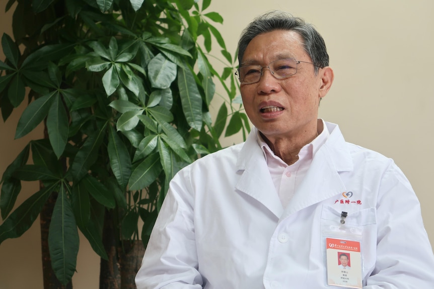 Chinese infectious disease expert Dr Zhong Nanshan 