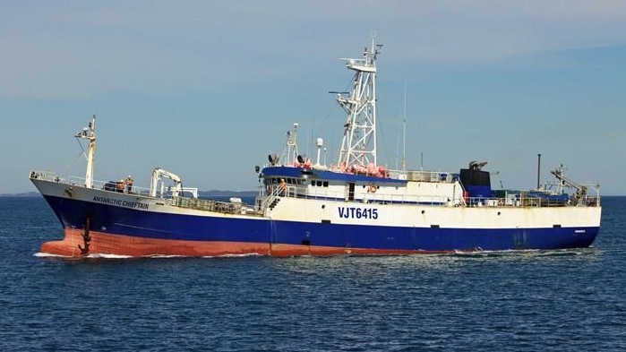 Tasmanian fishing vessel Antarctic Chieftan
