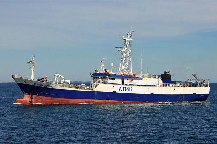 Tasmanian fishing vessel Antarctic Chieftan