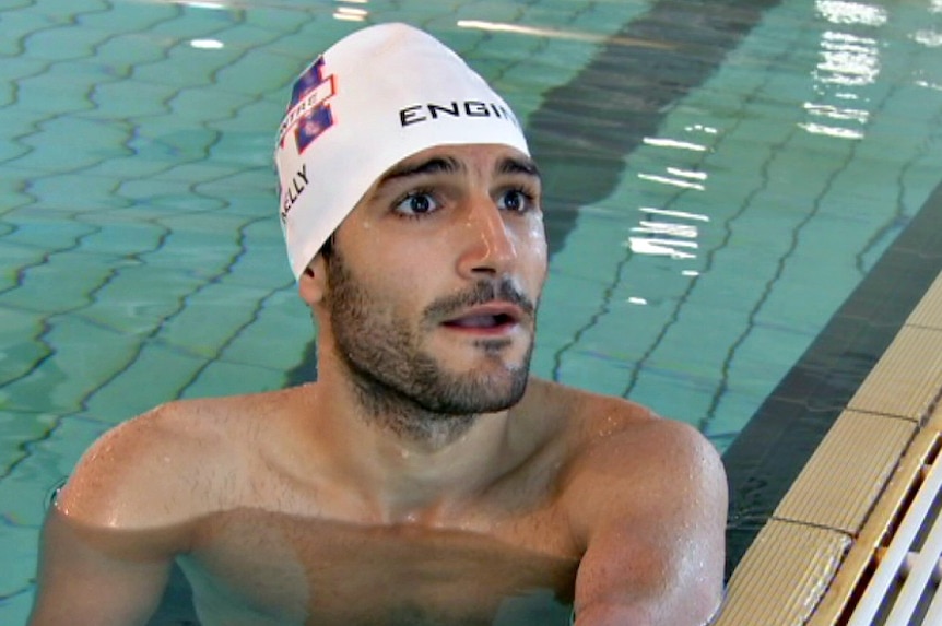 Australian Paralympic swimmer Ahmed Kelly