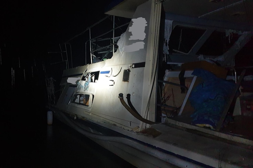Boat explosion Port Macquarie