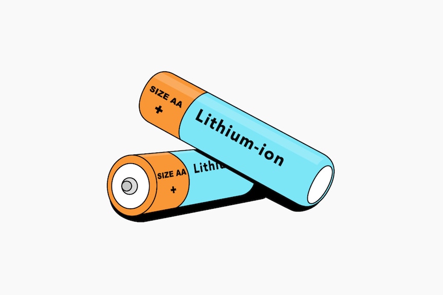 A graphic of batteries.