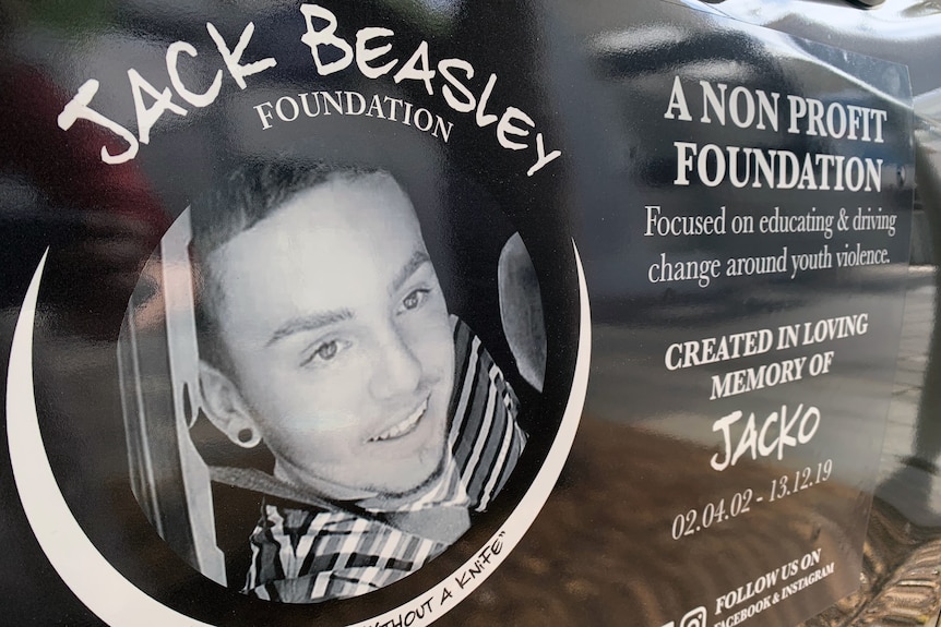 Black and white photo of Jack Beasley