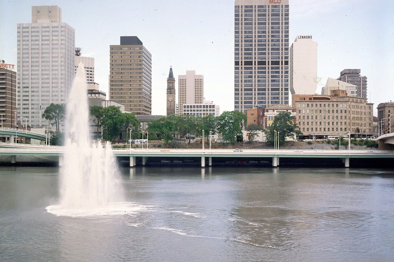 Queen Elizabeth Silver Jubilee Coronation Fountain in 1980