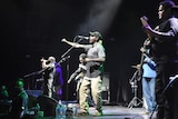 The Lonely Boys on stage in Darwin