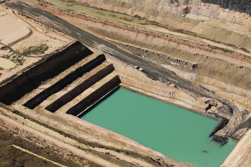 GVK Hancock's Alpha Coal project at the the Galilee basin in central Queensland.