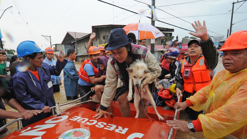 Effort underway to rescue thousands in Philippines