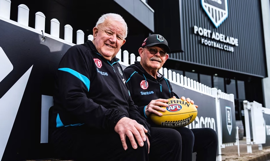 Legendary boot-studder hangs up his own after 58 years with Port Adelaide