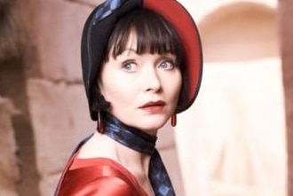 Essie Davis as Miss Fisher in the upcoming move Miss Fisher and the Crypt of Tears.