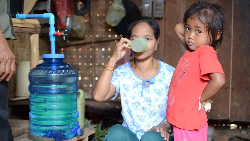 Abundant water in Laos