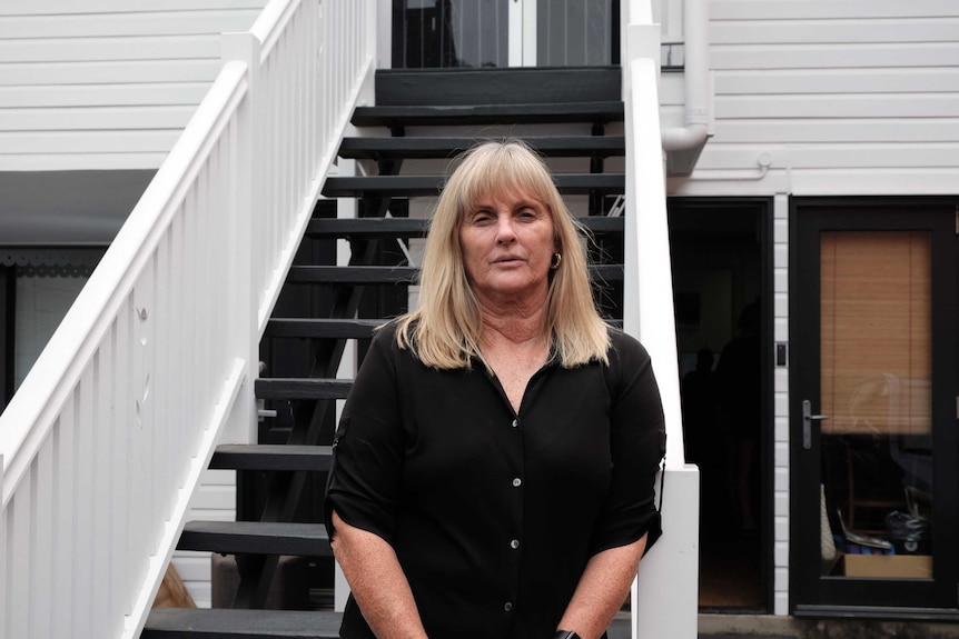 Sisters Inside founder Debbie Kilroy outside her organisation's offices in West End, Brisbane.