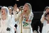 Kesha at the Grammys