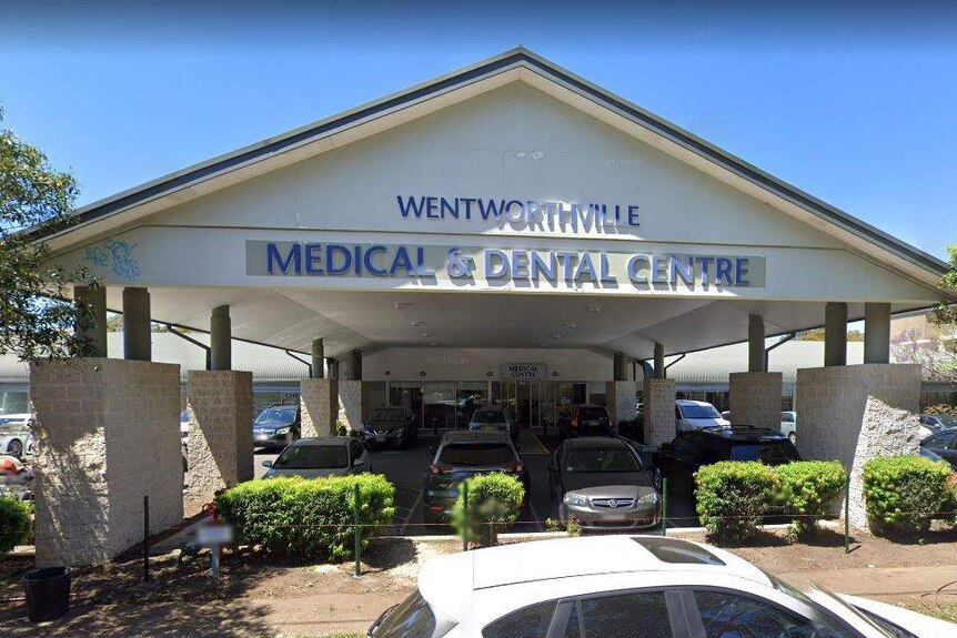 The exterior of Wentworthville Medical and Dental Centre.