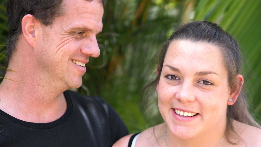 Astrid McCrank with her husband David