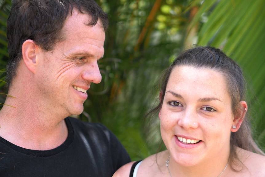 Astrid McCrank with her husband David