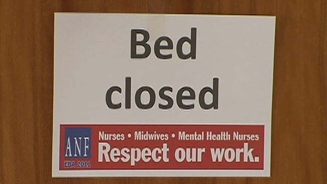 Nurses are refusing to re-open the beds until there is an agreement.