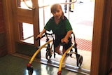 Adelaide girl Amy Wegner suffers from cerebral palsy