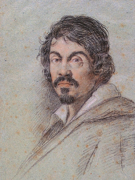 Portrait of the Italian painter Michelangelo Merisi da Caravaggio.