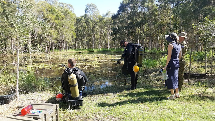 Police divers and army search Deagon wetlands, north of Brisbane, in murder investigation for Wayne Youngkin