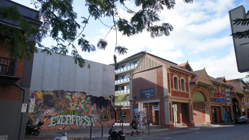 Vacant Union Street site in Adelaide's east end where six storey high rise will be built