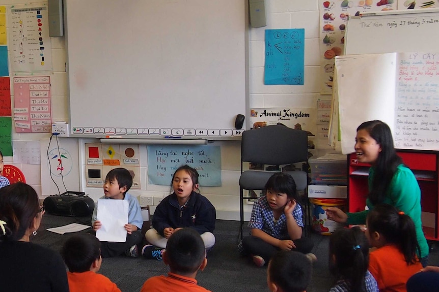 Vietnamese Class at Richmond West Primary School