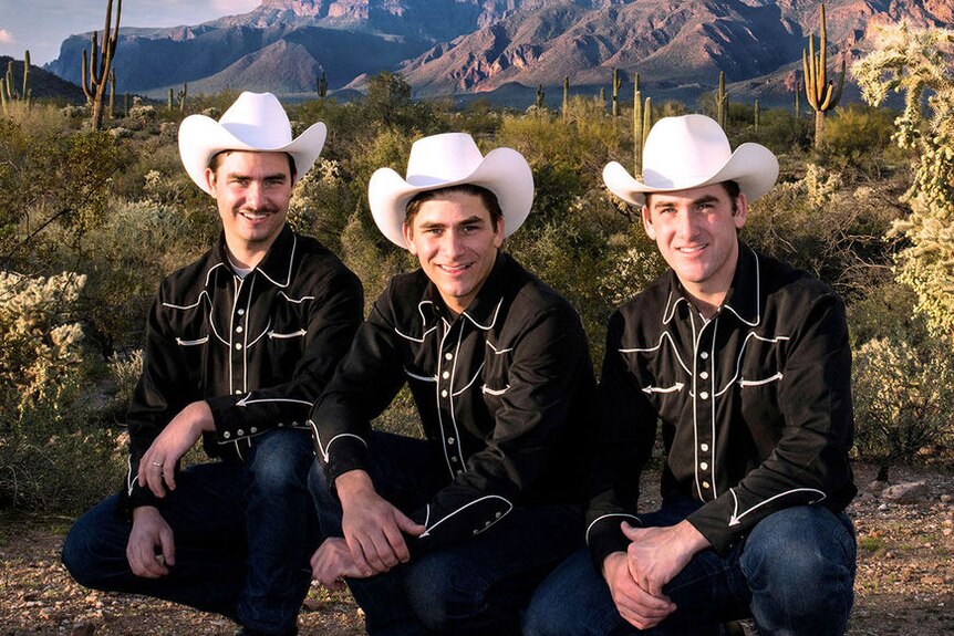 US musical act High Country Cowboys.