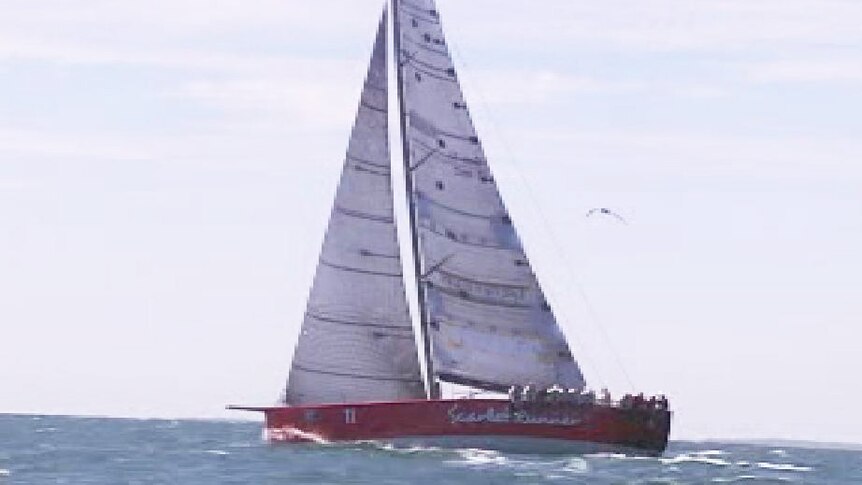 Victorian yacht Scarlet Runner