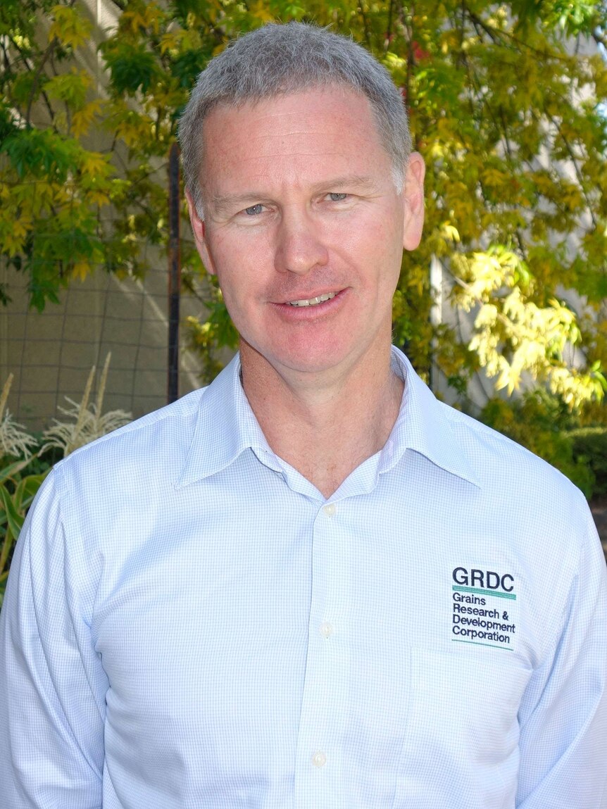Managing director of GRDC John Harvey.