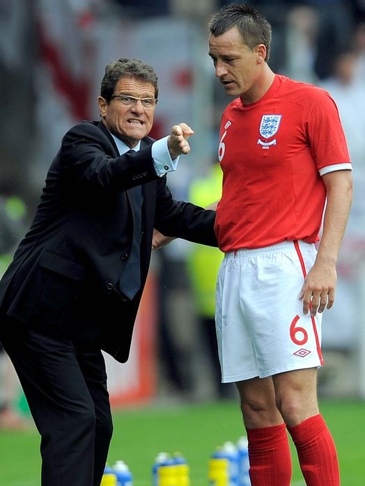 Capello gets his point across to Terry